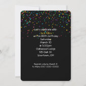 Invitation Fête de la bière 80e anniversaire (Dos)