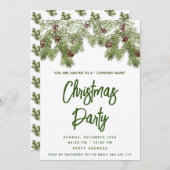 Invitation Fête de la branche du pin des neiges (Devant / Derrière)