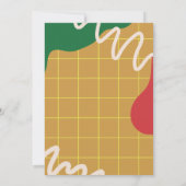 Invitation Fête de la célébration de la liberté de Juneteenth (Dos)