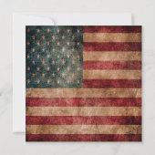 Invitation Fête de la célébration du 4 juillet (Dos)