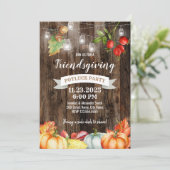 Invitation Fête de la chance de l'Amitié (Debout devant)