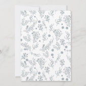 Invitation Fête de la couronne des Berries blanches (Dos)