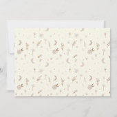 Invitation Fête de la cow-girl sauvage de l'Ouest (Dos)