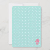 Invitation Fête de la crème glacée Fête d'été des enfants (Dos)