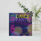 Invitation Fête de la danse !Invitation (Debout devant)