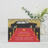 Invitation Fête de la Fête de la Fille du Red Carpet Glam Hol (Debout devant)