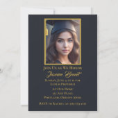 Invitation Fête de la fête de l'élégance personnalisée (Dos)