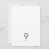 Invitation Fête de la Fête des Femmes (Dos)