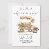 Invitation Fête de la Fête des mariées de marché (Devant)