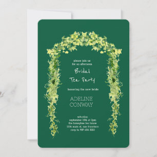 Invitation Fête de la Fête des mariées du jardin de Spring Ga