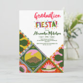 Invitation Fête de la fête mexicaine des diplômés (Debout devant)