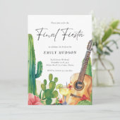 Invitation Fête de la Fiesta Cactus (Debout devant)