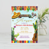 Invitation Fête de la Fiesta du Cactus du Sud-Ouest Cinco De  (Debout devant)