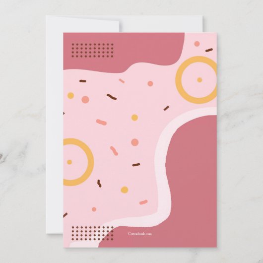 Invitation Fête de la glace (Dos)