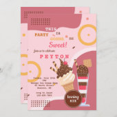 Invitation Fête de la glace (Devant / Derrière)