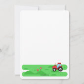 Invitation Fête de la grange (Dos)