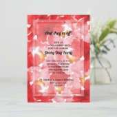 Invitation Fête de la journée de Derby Collage de roses (Debout devant)