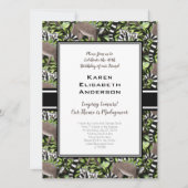 Invitation Fête de la jungle des lémuriens de Madagascar (Devant)