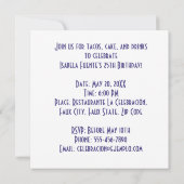 Invitation Fête de la Margarita Fiesta Cocktail (Dos)