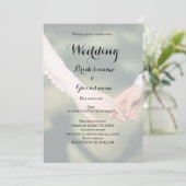 Invitation Fête de la mariée (Debout devant)