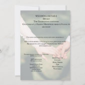 Invitation Fête de la mariée (Dos)