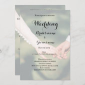 Invitation Fête de la mariée (Devant / Derrière)