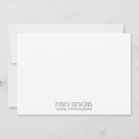 Invitation Fête de la mariée (Dos)