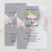 Invitation Fête de la mariée (Devant / Derrière)