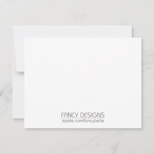 Invitation Fête de la mariée (Dos)