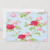 Invitation Fête de la mariée chic minable (Dos)