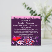 Invitation Fête de la mariée de Las Vegas (Debout devant)