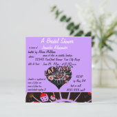 Invitation Fête de la mariée de Las Vegas (Debout devant)