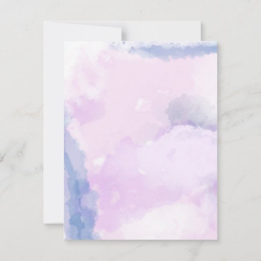 Invitation Fête de la mariée de Paris (Dos)