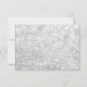 Invitation - Fête de la mariée ouvrière argentée (Dos)