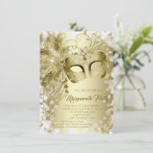 Invitation Fête de la mascarade d'or (Debout devant)