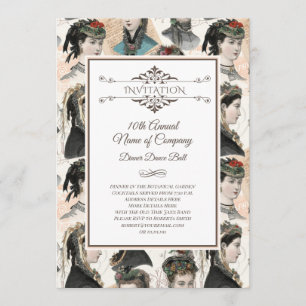 Invitation Fête de la mode Vintage