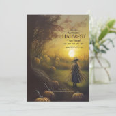 Invitation Fête de la Moisson sous la Lune (Debout devant)