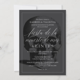 Invitation Fête de la Mort de mes Vingt ans