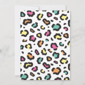 Invitation Fête de la morue Animaux Fête d'anniversaire pour  (Dos)