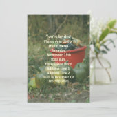 Invitation Fête de la Nature de la Moisson de Country Garden (Debout devant)