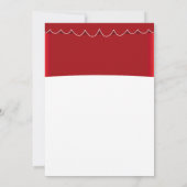 Invitation Fête de la nuit, Popcorn Cinema fête d'anniversair (Dos)