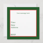 Invitation fête de la pastèque (Dos)