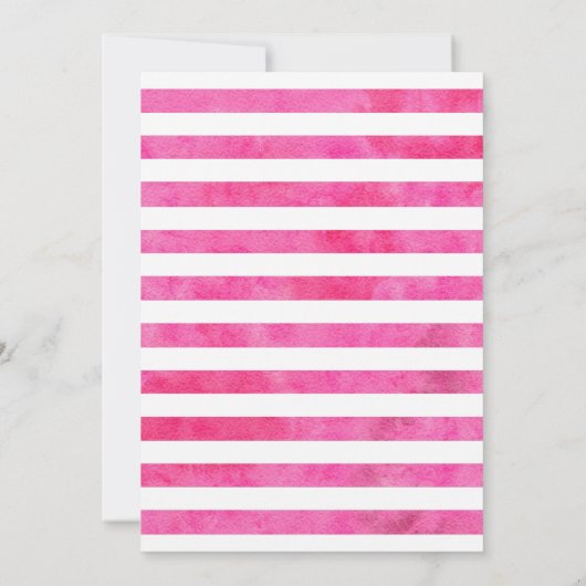 Invitation Fête de la pastèque Sweet Celebration Anniversaire (Dos)