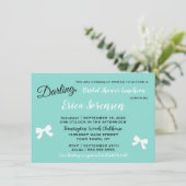 Invitation Fête de la petite robe noire Tiara (Debout devant)