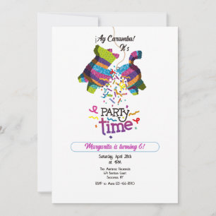 Invitation Fête de la Piñata