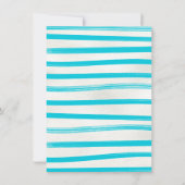 Invitation Fête de la piscine d'anniversaire de Bruh (Dos)