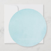 Invitation Fête de la piscine d'été (Dos)