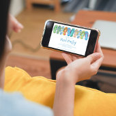 Invitation Fête de la piscine d'été tongs