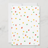 Invitation Fête de la pizza (Dos)