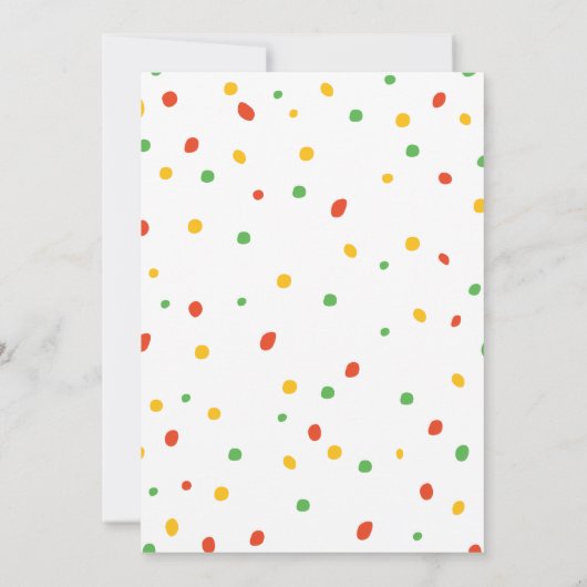 Invitation Fête de la pizza (Dos)